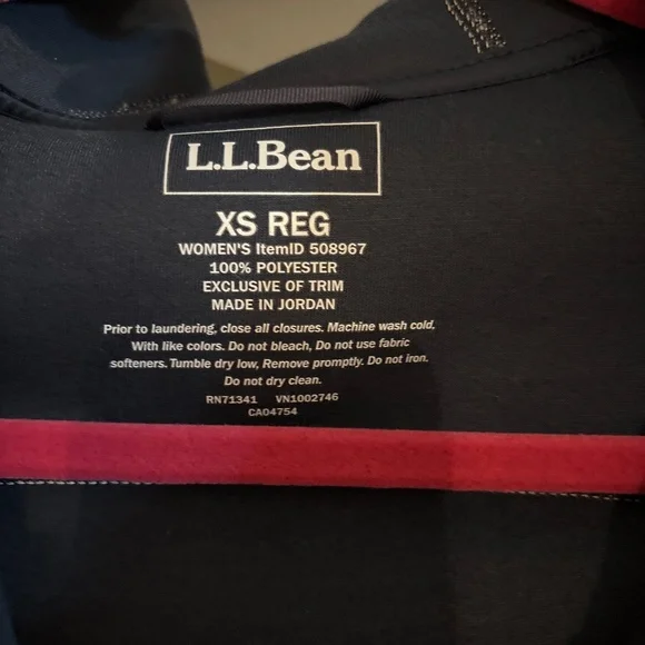 L.L. Bean Women's Mountain Pile Fleece Coat - Picture 3 of 4